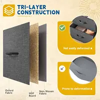 8-Drawer Fabric Dresser for Bedroom, Living Room, or Closet Storage 6