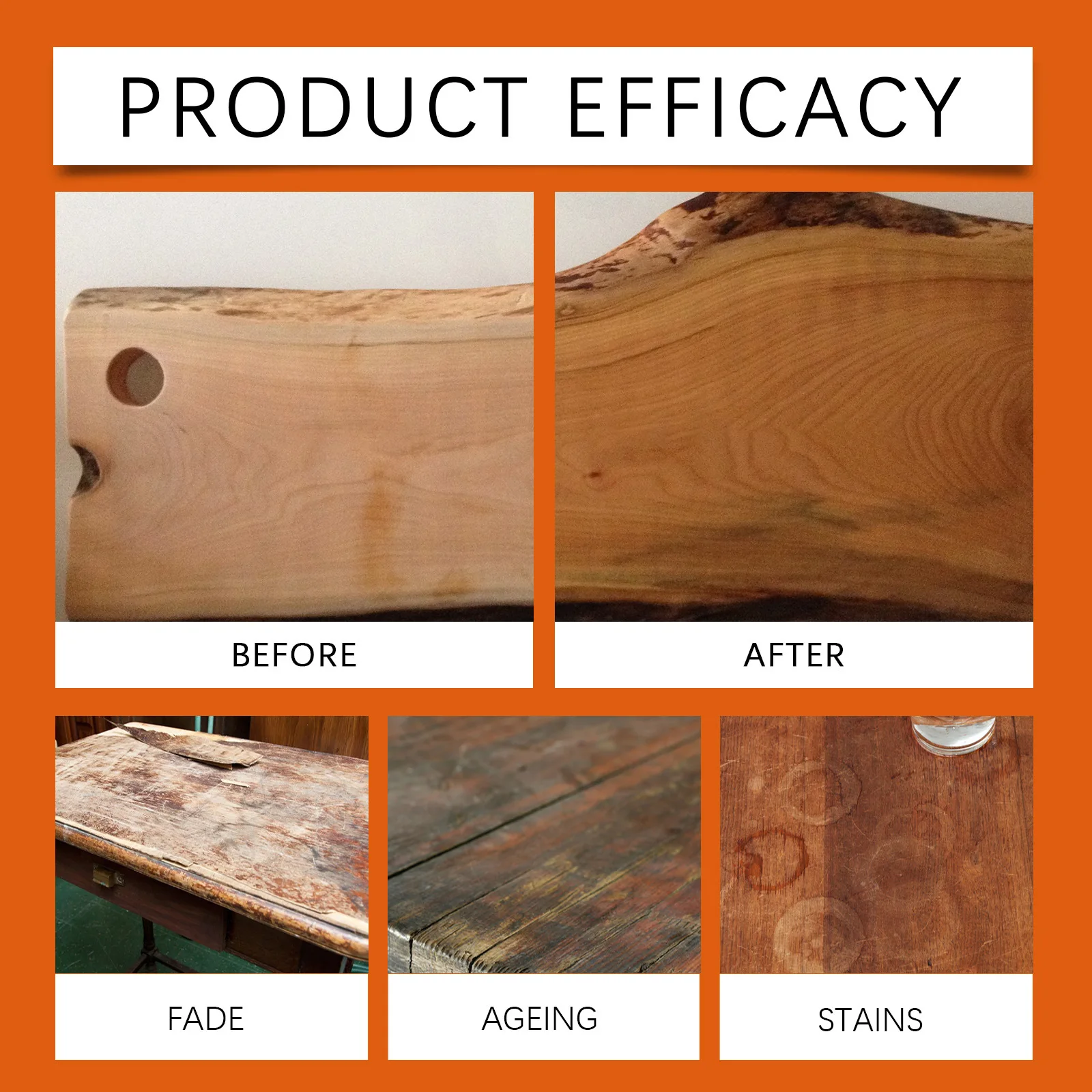 Furniture Polish Restores Shine Covers Scratches & Dents 100ml Long-Lasting Protection Shiner for All Types of Wooden Items