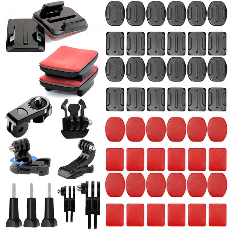 For Gopro Accessories Flat Base Fixed Surfboard Bracket