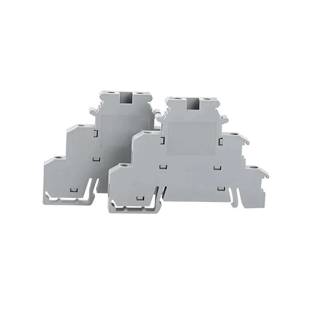 10Pcs DIKD-1.5 DIN Rail Terminal Block 3-Level Sensor Actuator Triple Wire Connector Three-Layer DIKD1.5 Conductor wire connectors