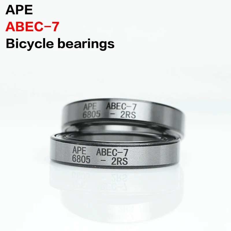 Enhanced Mountain Bike Bearings - Set of 2, High-Performance ABEC-7 Quality