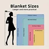Fluffy Blankets Anuel AA Bed Sofa Camp Nap Bedspread Soft Blankets Fleece Home Textile Birthday Gift Blanket Bedroom Decor 4