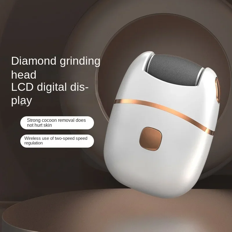 Description Picture 3 of itemRechargeable electric foot grinder - thick leather polishing, gentle exfoliation, painless calluses removal, portable, suitable