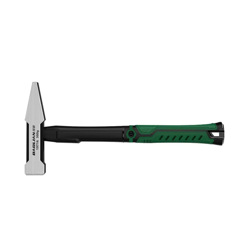 Hardware Tools Building Decoration Flat Head Hammer 200g Plastic Coated Duckbill Hammer Hammer Head 500g Fitter installation hammer manual tools flat head hammer
