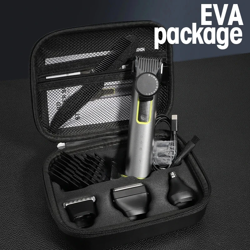 RESUXI677 Multi-function Hair Clipper Professional Household Hair Trimmer Electric Shaver Nose Eyebrow Hair Grooming Kit