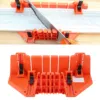 Mitre Box Wood Saw Mitre Box Saw Mitre Box Plastic Mitre Box Pruning Saw Wood Cutting Hand Saw Hardware Tool 14inch with Clamp 1
