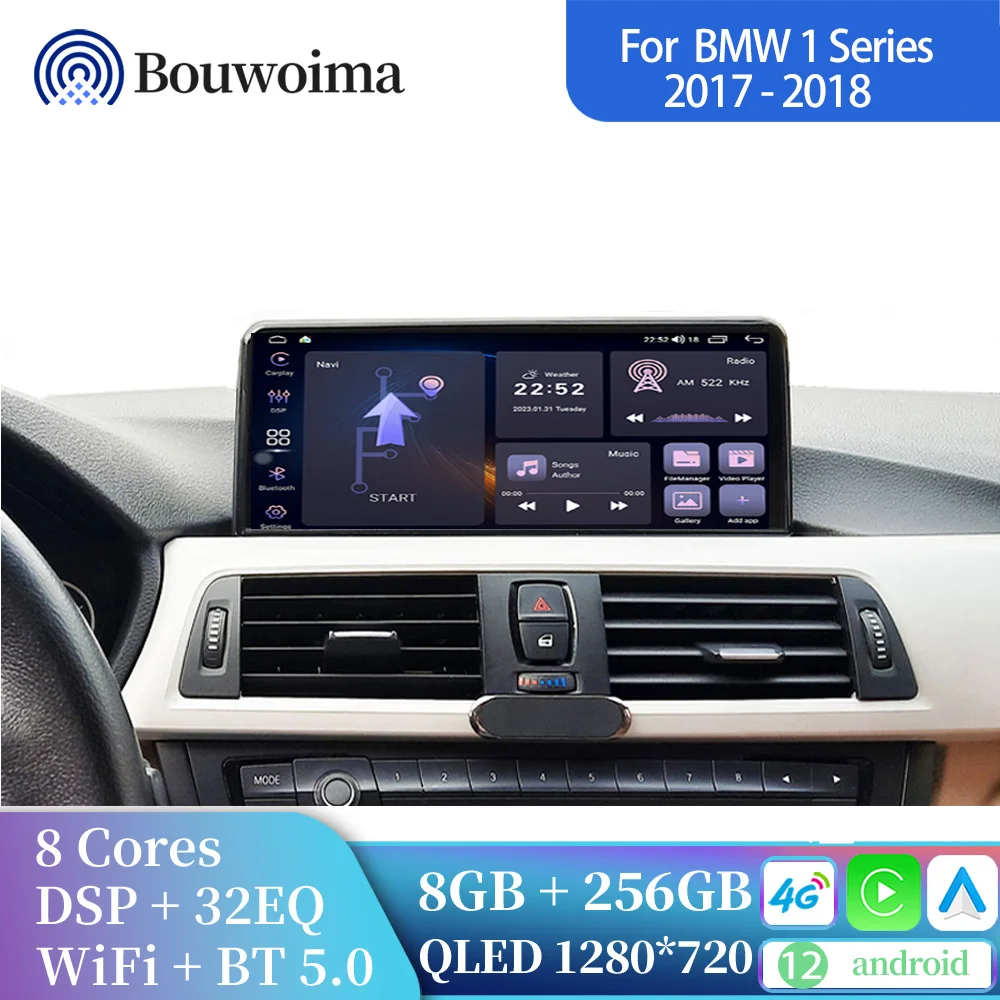 

Android 12 Carplay For BMW F20 F21 EVO System 2017-2018 Radio Android Auto radio coche con pantalla car intelligent system