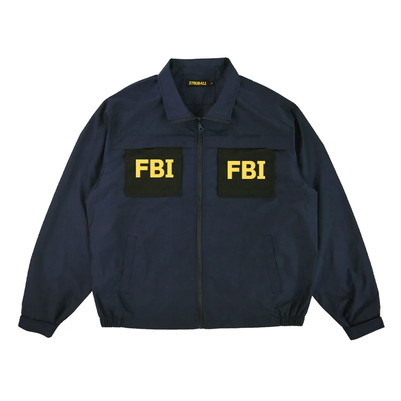 Top Sales Spring Autumn Us Federal Agent Fbi Identification Trench ...