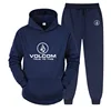 Men's VOLCOM Spring and Autumn Outdoor High Quality Hoodie Set, Sports Mountain Hoodie, Fashion and Leisure 4