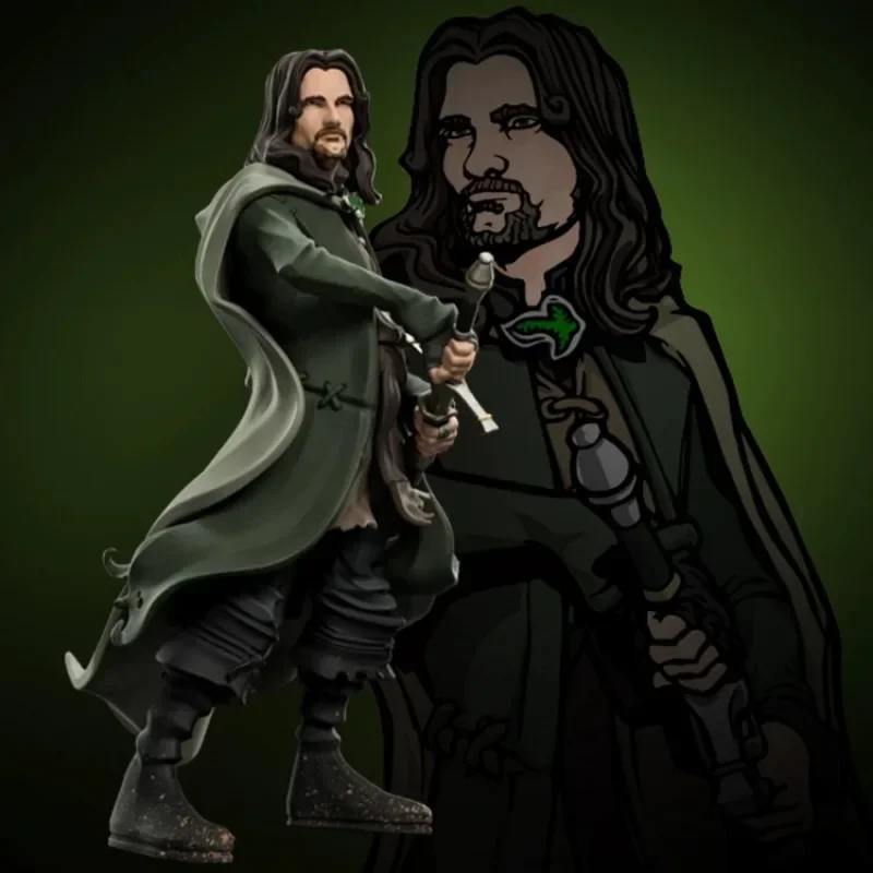 [Inventario] Weta Original Q Version Anime Figure Ranger Aragorn Mini Epics Vinyl Handmade Statue Art Collection Ornaments