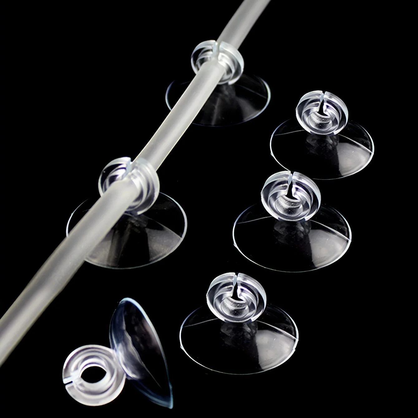Silicone Air Pump Cylinder Holder with Suction Cups Secure Mount for Oxygen Pumps Stable and Reliable Tank Attachment