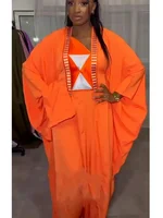 Robes africaines élégantes personnalisées pour femmes musulmanes broderie Boubou Robe Dashiki afrique vêtements Ankara tenue Robe de soirée avec 5