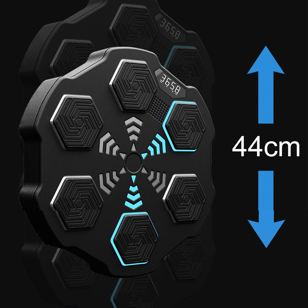 Intelligent Music Boxing Machine Boxing Reaction Wall Target Training Punching Equipment Type C Charging for Kids Adults