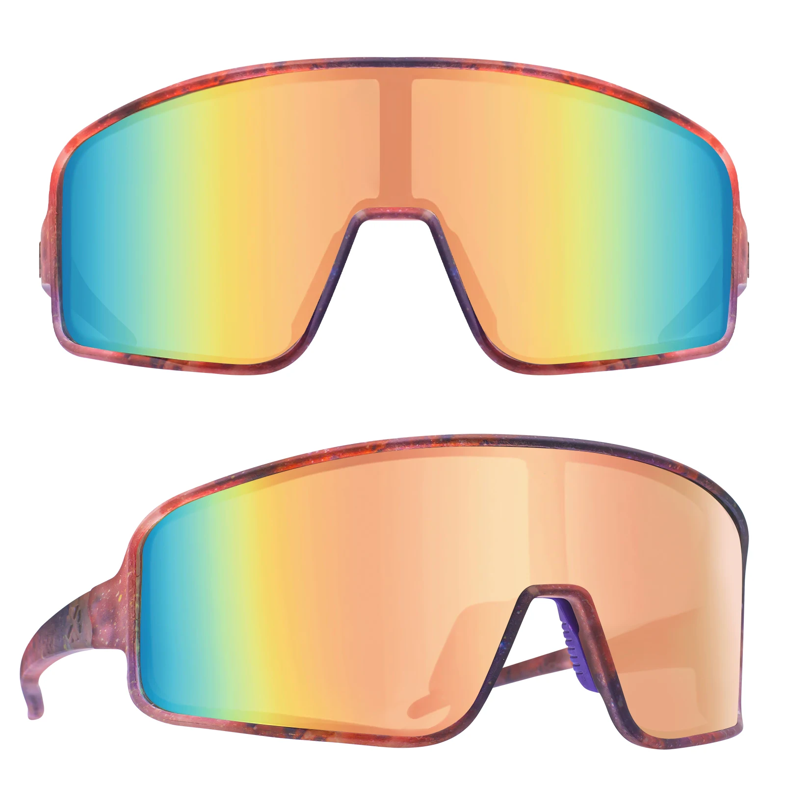 MAXJULI Fahrradbrille, polarisierte Sport-Sonnenbrille für Herren und Damen, zum Autofahren, Angeln, Baseball, Laufen, MTB, Outdoor_voghion.com