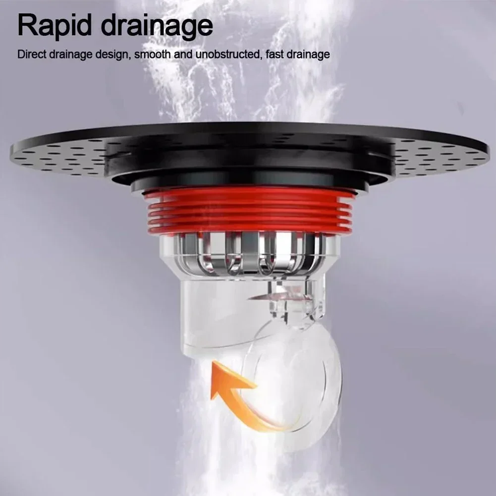Floor Drain Core Shower Floor Strainer Cover Toilet Sewer Anti-odor Plug ABS No Smell Bathroom Toilet Sewer Shower Drain floor drain filter,shower drain plug,floor drain,shower drain,sink drain strainer,shower sink strainer,floor drain strainer,basin drain cover,bathroom water stopper,drain seal plug