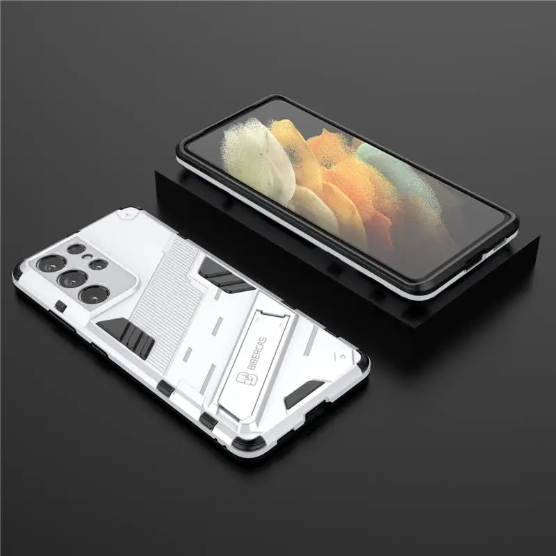 Solid Armor Cyber Shockproof Stand Cover Case