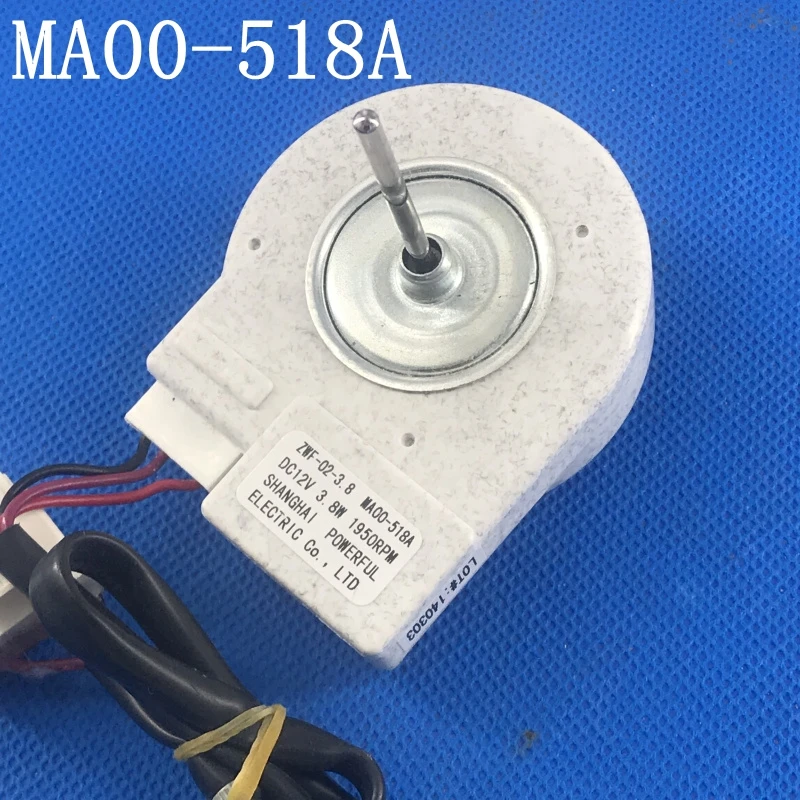 new for refrigerator Fan motor for refrigerator freezer MA00-518A DC 12V 3.8W