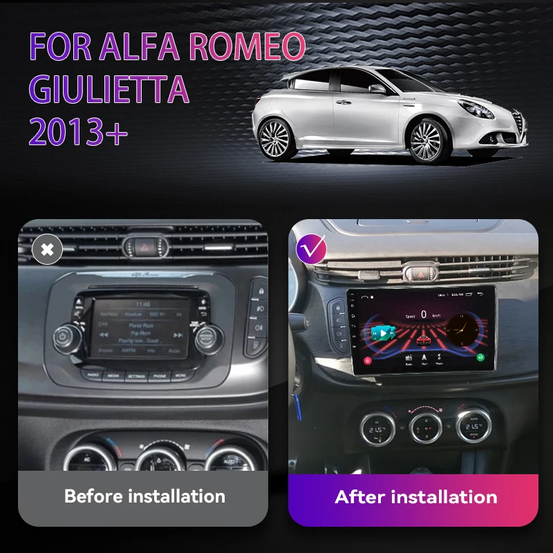 Android 13.0 Car Stereo Radio For Alfa Romeo Giulietta 940