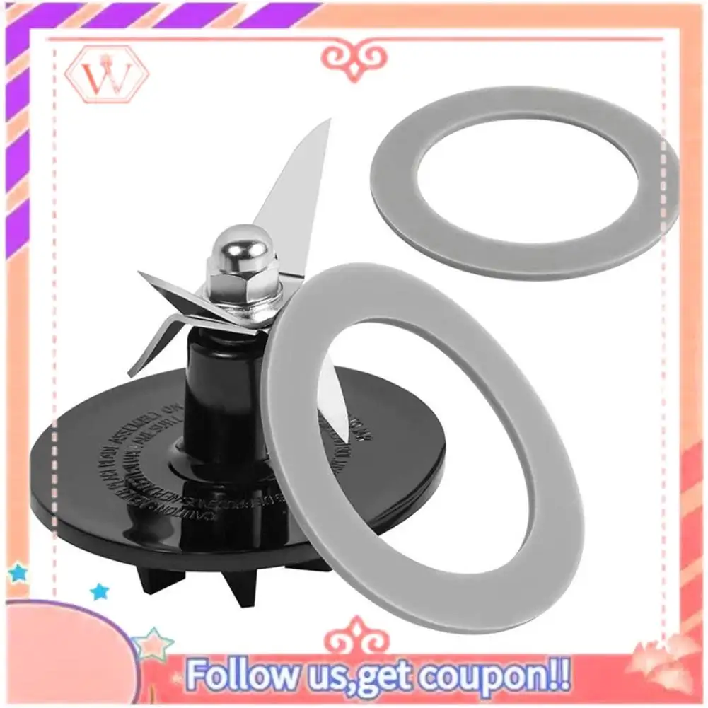 AT84-블렌더 블레이드는 Cuisinart 블렌더 교체 부품과 호환되며 CBT-500, SB5600, CB600에 적합하며 씰링 가스켓 2개 포함