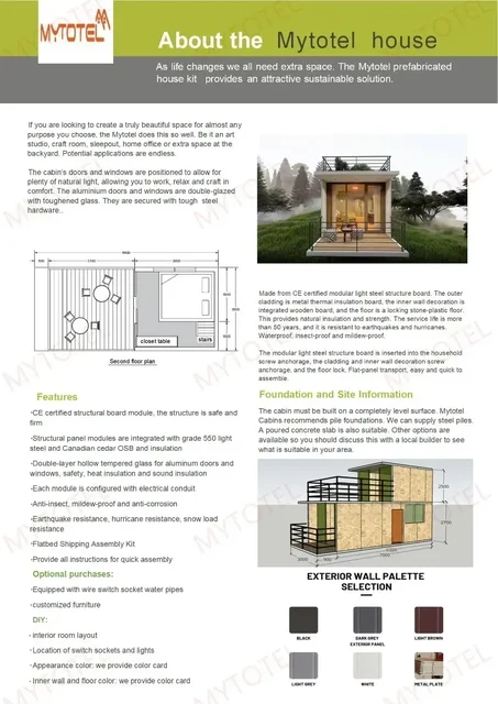 Design fees - Fast Install Modular Houses Tiny Home Container Houses Villa Two Storey Prefab House Steel Structure 4