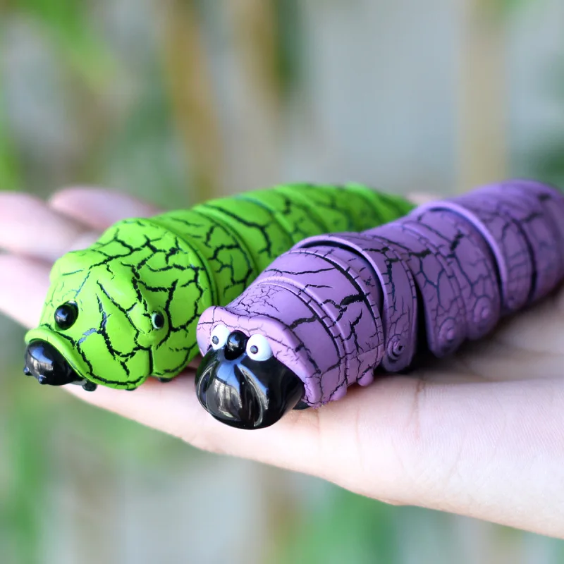 

Simulation Tricky Remote Control Caterpillar Infrared RC Ghost Bug Spoof Reptiles Kids Party Toys for Boys Halloween Gifts