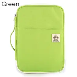 Deluxe Travel Conference Document Organizer Bag (Green)