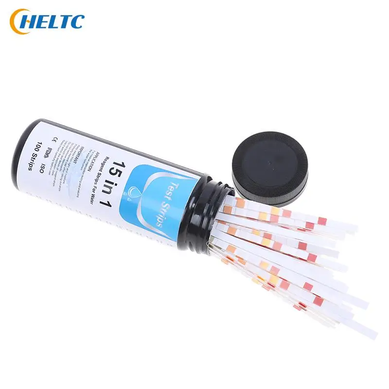 20-100PCS Alkaline Acid Indicator Meter Test Paper 4in1 Water Test Strip for Checking Water Quality Aquarium Fish Tank Pool