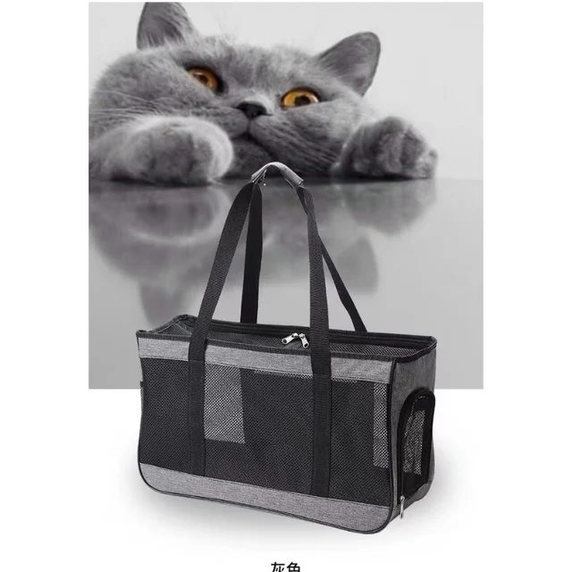 Portable Pet Bag Cat Carrier Bags Cat Outgoing Travel Breathable Pets  Handbag Cat Supplies Soft-sided Carriers with Zipper - AliExpress