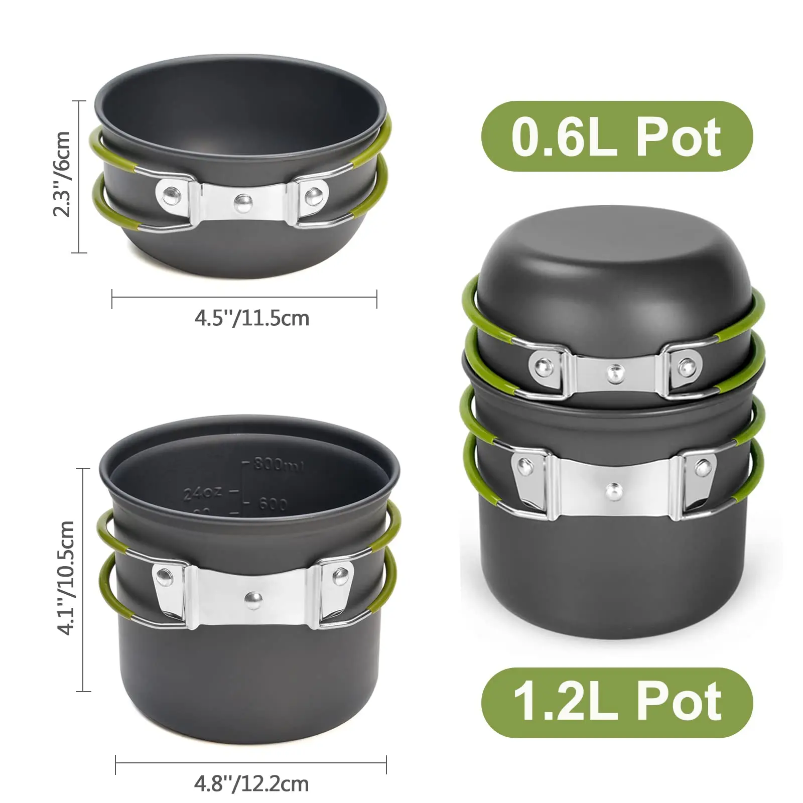 Dropship Outdoor Hiking Picnic Camping Cookware Set Picnic Stove Aluminum Pot  Pans Kit to Sell Online at a Lower Price