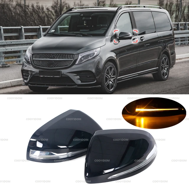 Car Rear Mirror Cover Turn Signal Light With Wire Harness For Mercedes-Benz  Vito W447 2016 2017 2018 2019 2020 - AliExpress