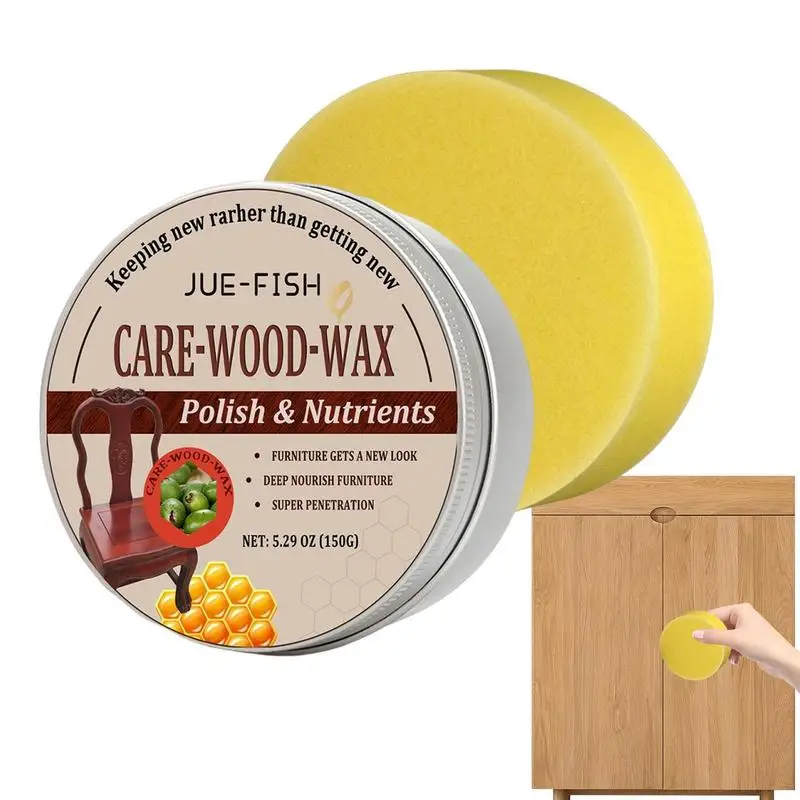 

Wood Seasoning Beewax Wood Care Wax Solid Wood Maintenance Cleaning Polished Beeswax Floor Furniture Care Beeswax Polish