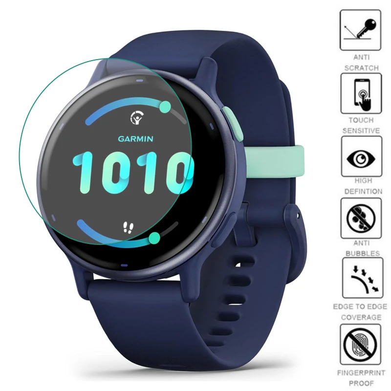 

5pcs Soft TPU Clear Protective Film For Garmin Vivoactive 5/4/4s Venu 3/3s/2/2s Smart Watch Venu2 Plus Screen Protector Cover