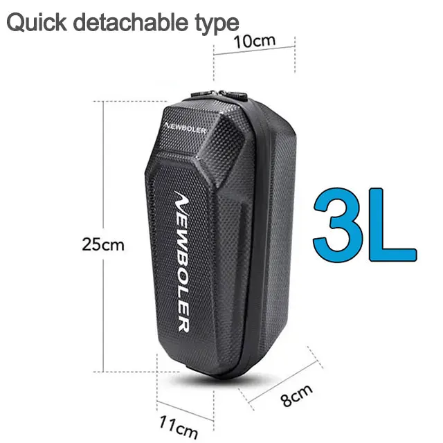 NEWBOLER Electric Scooter Front Bag Handlebar Water-Resistant Quick Release 5L E