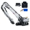 RTR Kabolite K970 300 RC Excavator 1/14 Hydraulic Metal Digger PL18EVLite Radio Control Vehicle Heavy Duty Demolition Machine 4