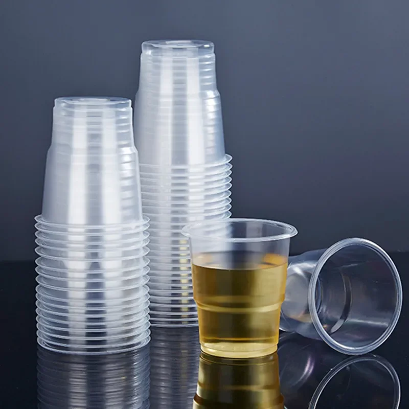 

Disposable aviation cup thickened plastic cup transparent drinking