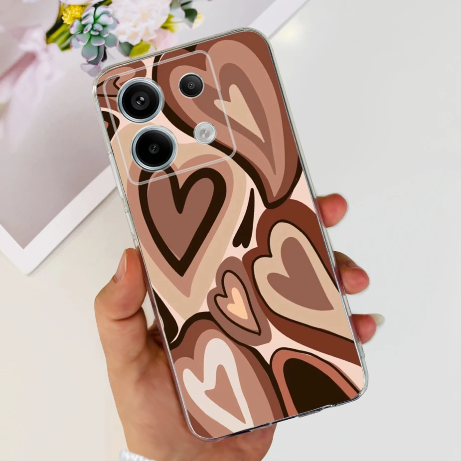 New Fashion Painted Clear Silicone Soft TPU Phone Case for Xiaomi Poco X6 Pro 5G