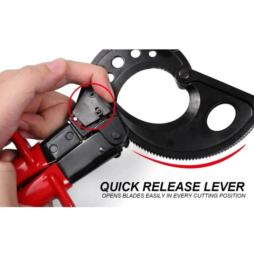 Ratchet Cable Cutter, Heavy Duty Wire Cutter for Aluminum Copper Cable up  to 400mm², Ratcheting Wire Cutting Hand Tool - AliExpress, image size:1000x1000