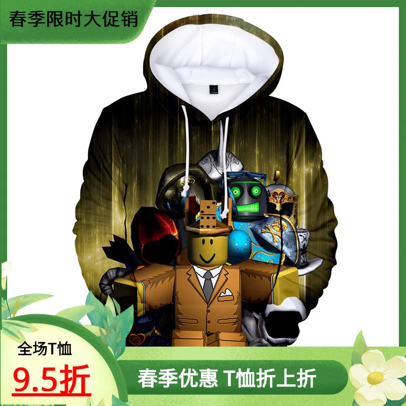 ROBLOX Virtual World T-shirt Summer Game Peripheral Male Teenager Trend  Children Short-sleeved Round Neck Anime Girls Kids Boys - AliExpress