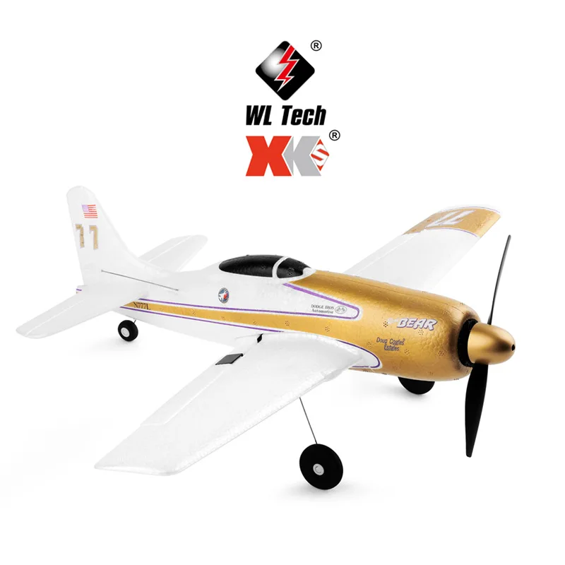 

Weili Xk A260 Four Channel Remote Control Fighter Epp Foam Fixed Wing Glider Model Toy Aircraft Model
