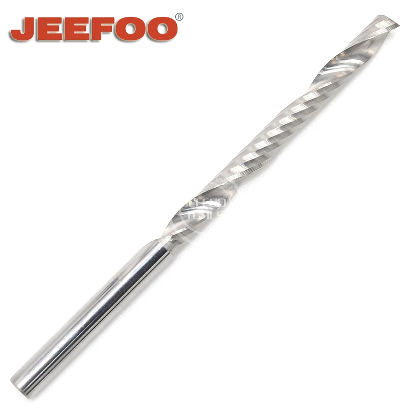 

4*42 One Spiral Flute Bits Tungsten Carbide End Mill Engraving Tool Bits Wood Router Bits Cutting Tool