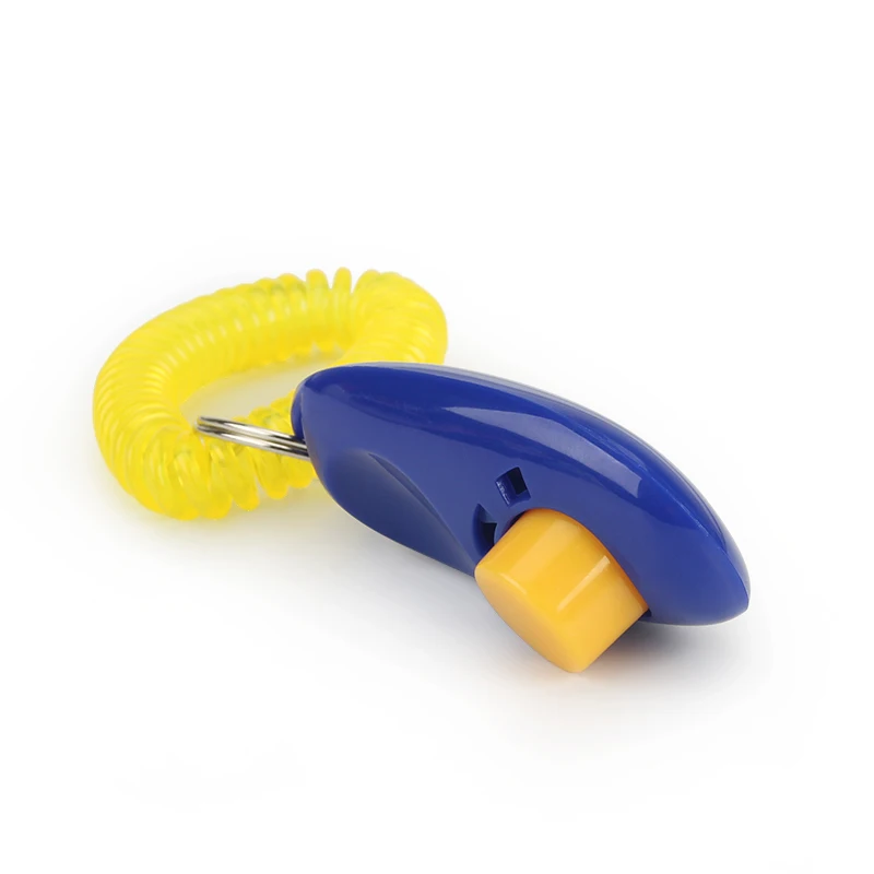 5pcs Pet Trainer Portable Dog Clicker Toys Pet Obedience Tranining Clicke Training Tool Dog Whistle Supplies Colorful