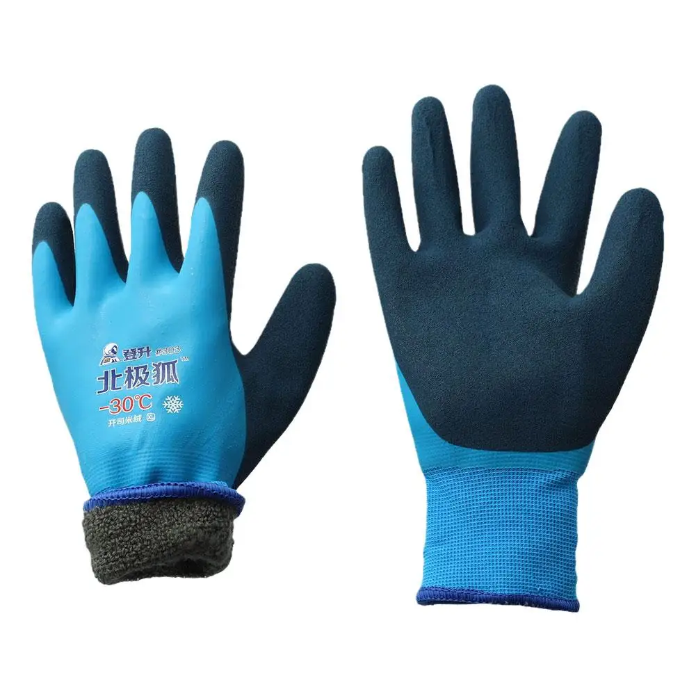 Outdoor-Winter handschuhe wasserdichte Thermo-Fleece gefütterte widerstands fähige Bildschirm rutsch feste Motorrad-Arbeits handschuhe wasserdichte Handschuhe