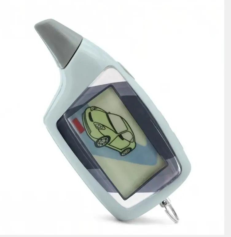 완전 LCD 원격 제어 키 포브, 양방향 자동차 경보 시스템, Scher khan M5 Magicar 5