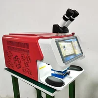 Cheap 200W Mini Desktop Jewelry Spot Laser Welding Machine 100w Micro CCD YAG Soldering For Gold Silver Chain Ring Necklace 2