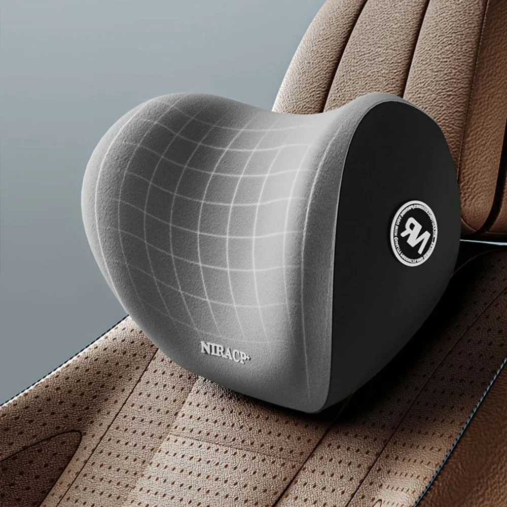 Ergonomic Car Neck & Lumbar Support Cushion Set