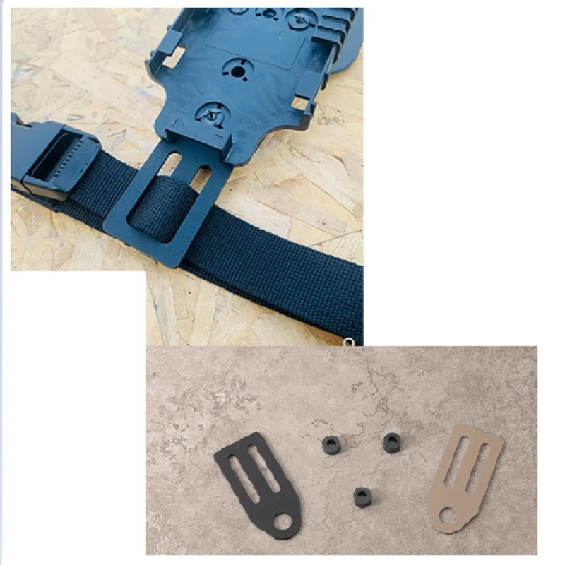 

Outdoor Sports Tactic Sinking Leg Strap Extension Board/Elastic Leg Strap/QLS Quick Release Airsoft Archer Artifact Accessories