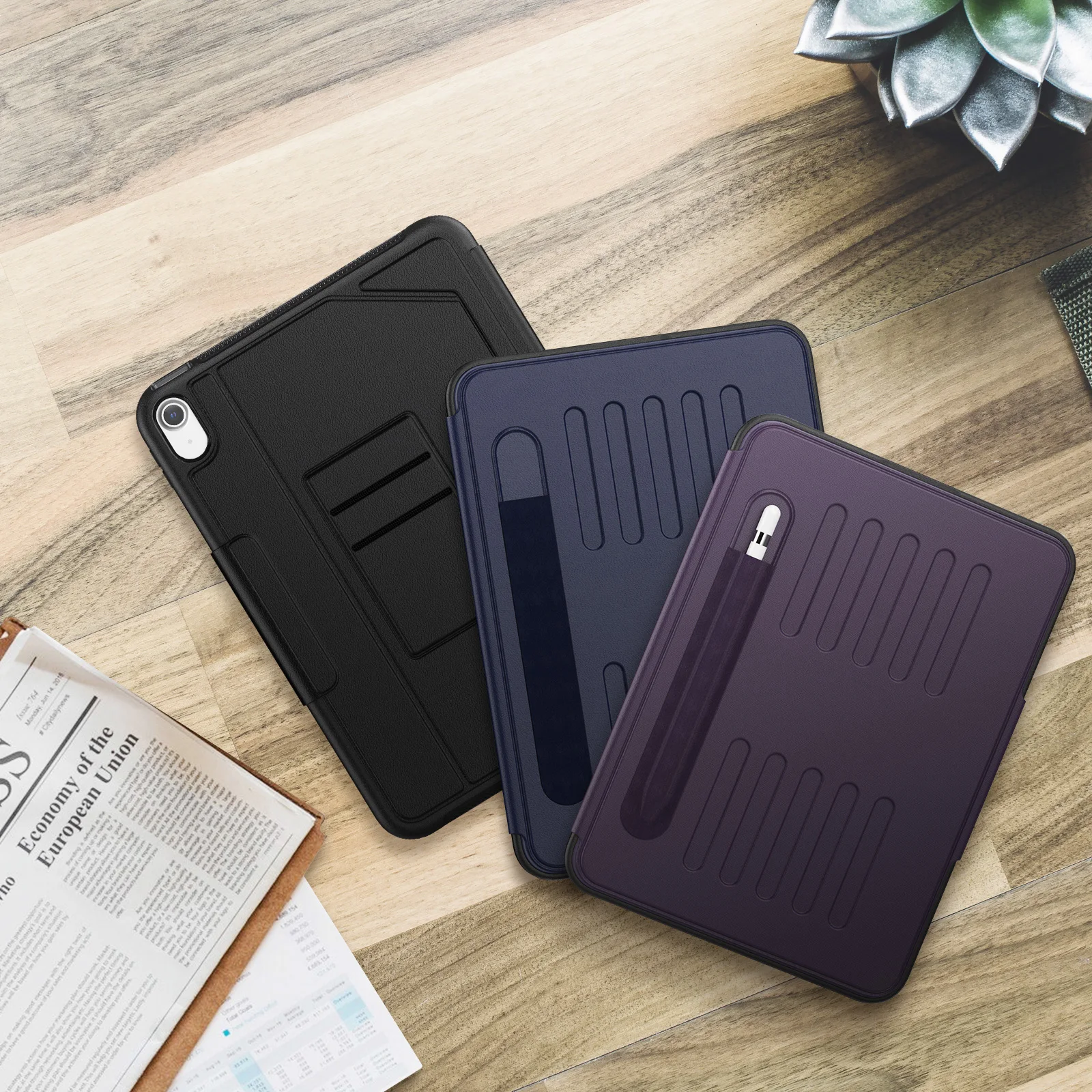Rugged Multi-Angle Magnetic Smart Tablet Case with Enhanced Protection
