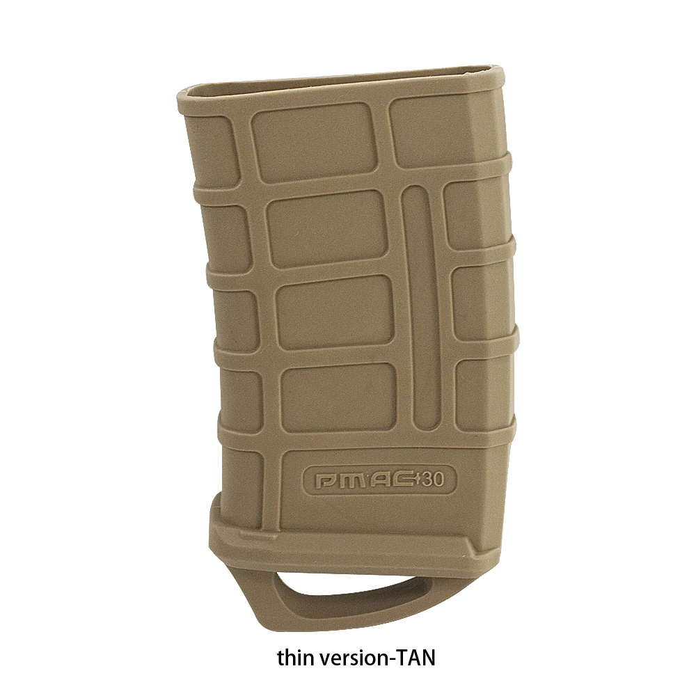 التكتيكية M4 M16 مجلة سريعة الحافظة المطاطية 5.56 المضادة للانزلاق واقية غطاء للأكمام الادسنس بندقية خرطوشة الصيد اطلاق النار