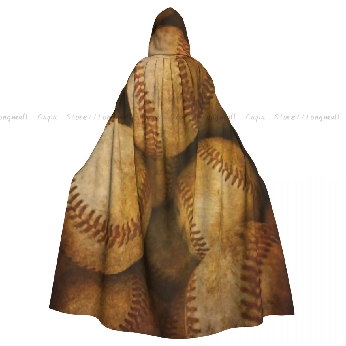 

Cosplay Medieval Costumes Vintage Baseball Background American Sports Theme Hooded Cloak Capes Long Robes Jackets Coat Carnival
