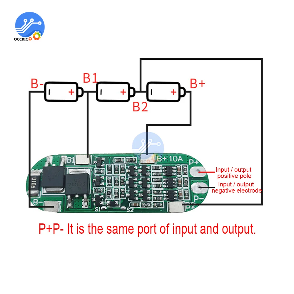 3 Pezzi 3S 10A 12.6V Li-ion 18650 Scheda Di Caricamento PCB BMS Scheda Di Protezione Della Batteria Al Litio Con Protezione Da Sovracorrente~p89376296 - Foto 8